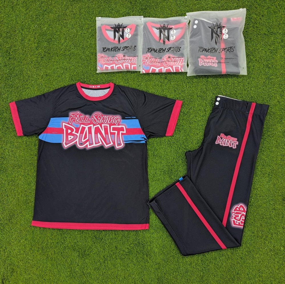 Full Swing Bunt custom uniforms